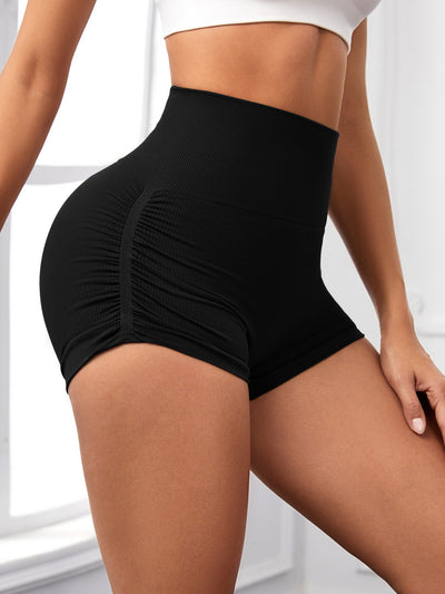 Workout Shorts For Women Scrunch Butt Lifting High Waisted Yoga Gym Seamless Booty Biker Shorts